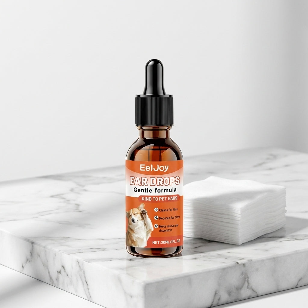 EarClear Pet Drops™ — Daily Ear Cleaning Solution for Dogs & Cats