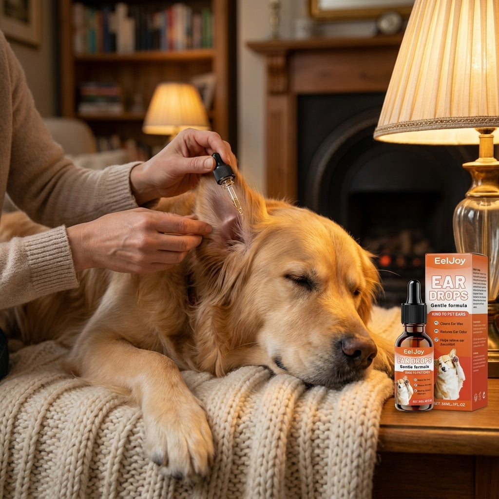EarClear Pet Drops™ — Daily Ear Cleaning Solution for Dogs & Cats