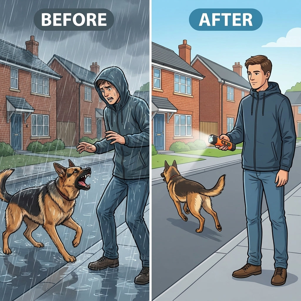 BarkShield Pro™ — Rechargeable Ultrasonic Dog Repeller & Trainer