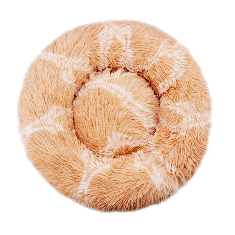 SnugNest™ Calming Donut Bed — Ultra-Soft Anti-Anxiety Pet Bed for Dogs & Cats
