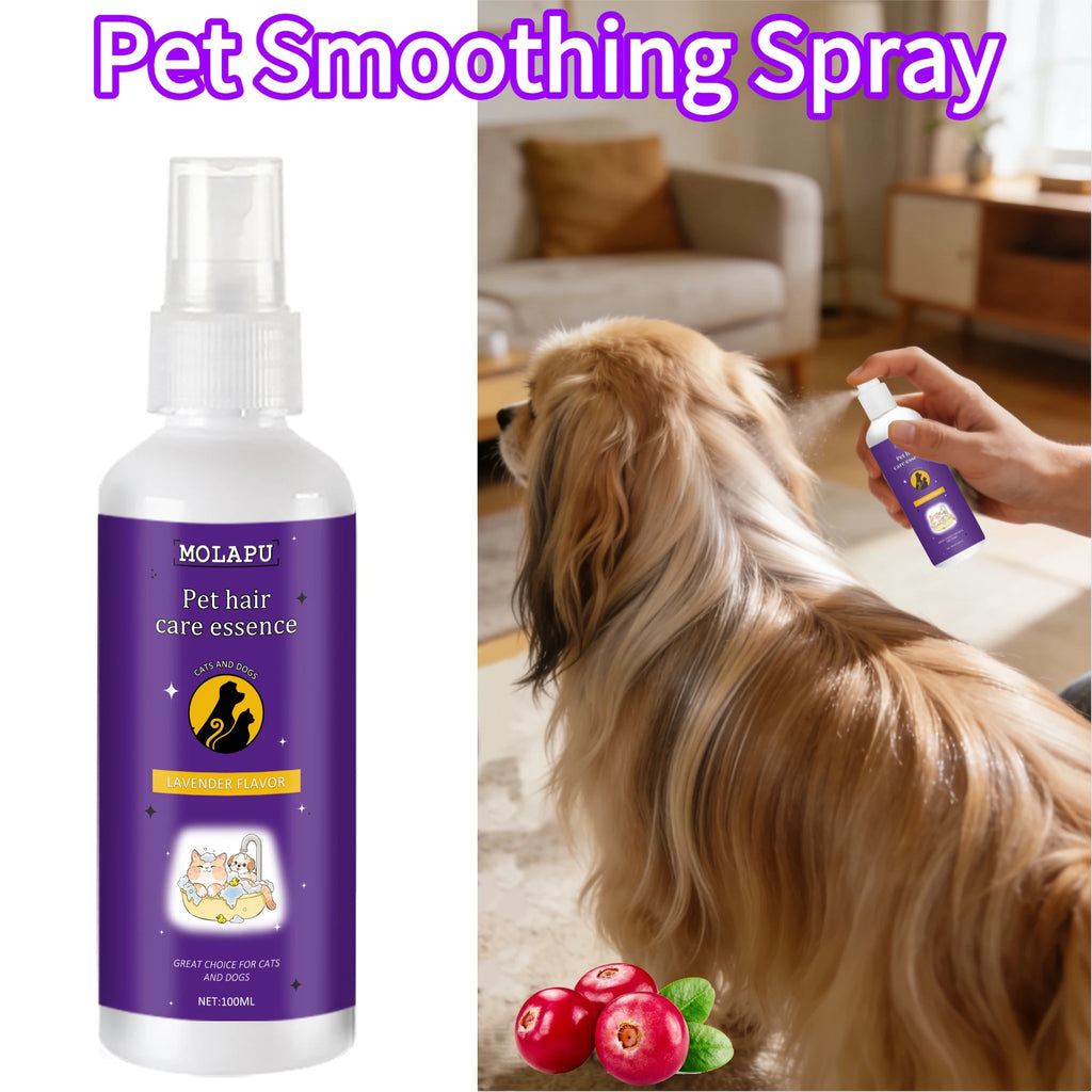 SilkPaw Detangling Mist™ — No-Rinse Plant-Based Fur Spray
