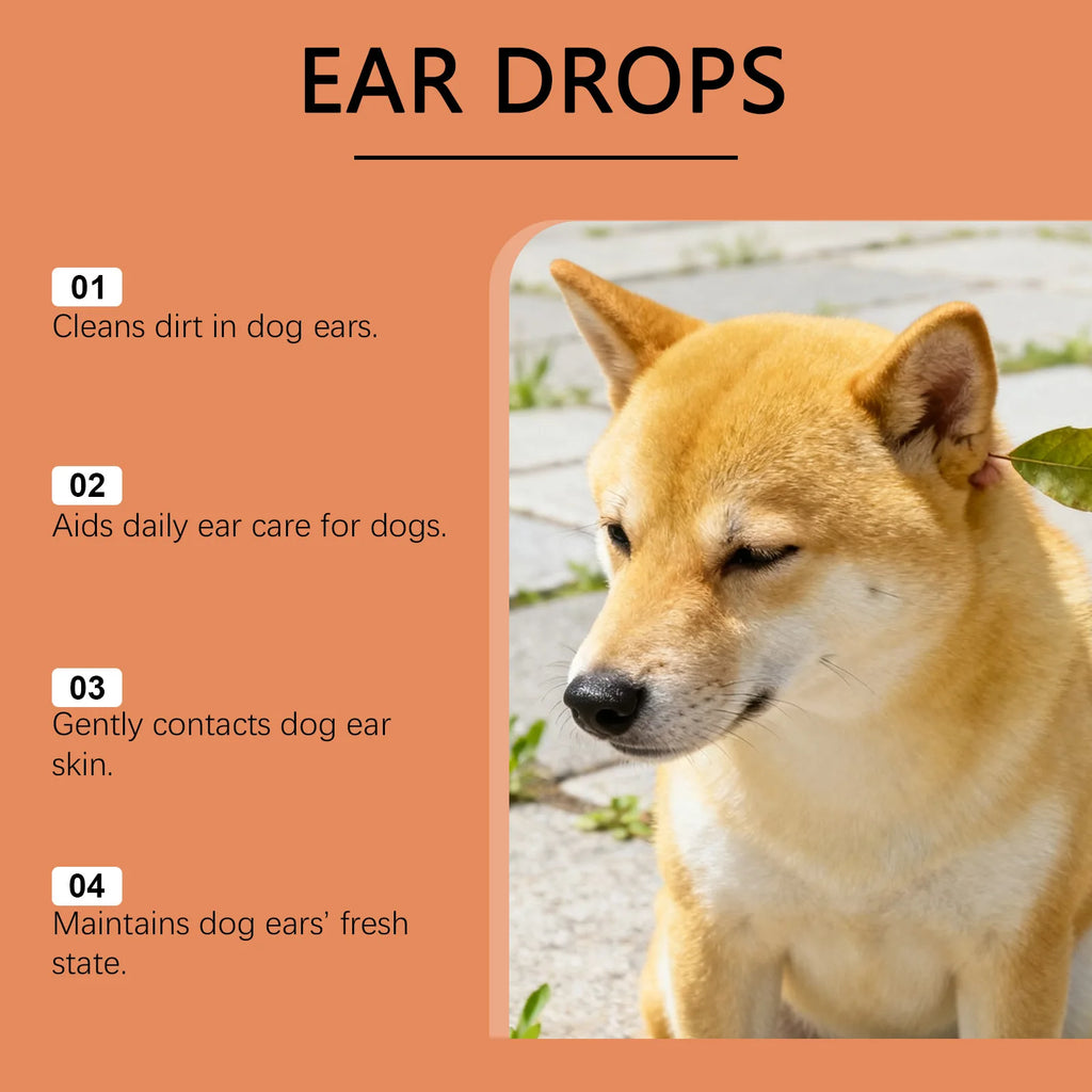 EarClear Pet Drops™ — Daily Ear Cleaning Solution for Dogs & Cats