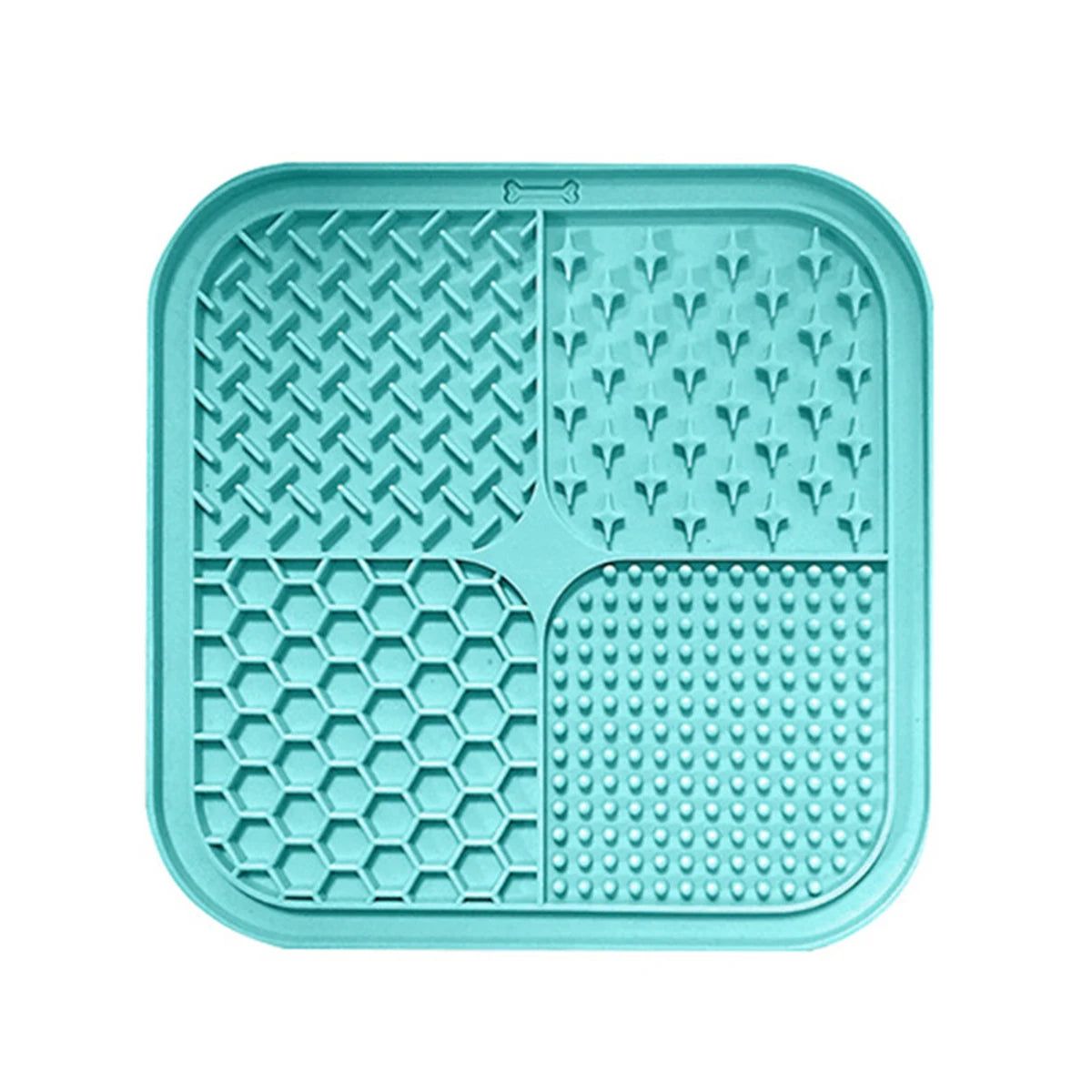 CalmLick™ Slow-Feeder Lick Mat with Suction Base — Stress-Free Grooming & Bath Time