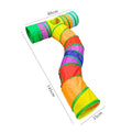 ZoomTunnel™ 3-Way Collapsible Cat Tunnel — Crinkle Play, Hide & Seek