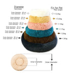 SnugNest™ Calming Donut Bed — Ultra-Soft Anti-Anxiety Pet Bed for Dogs & Cats