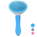 FurEase™ Self-Cleaning Slicker Brush — One-Click Deshedding for Dogs & Cats