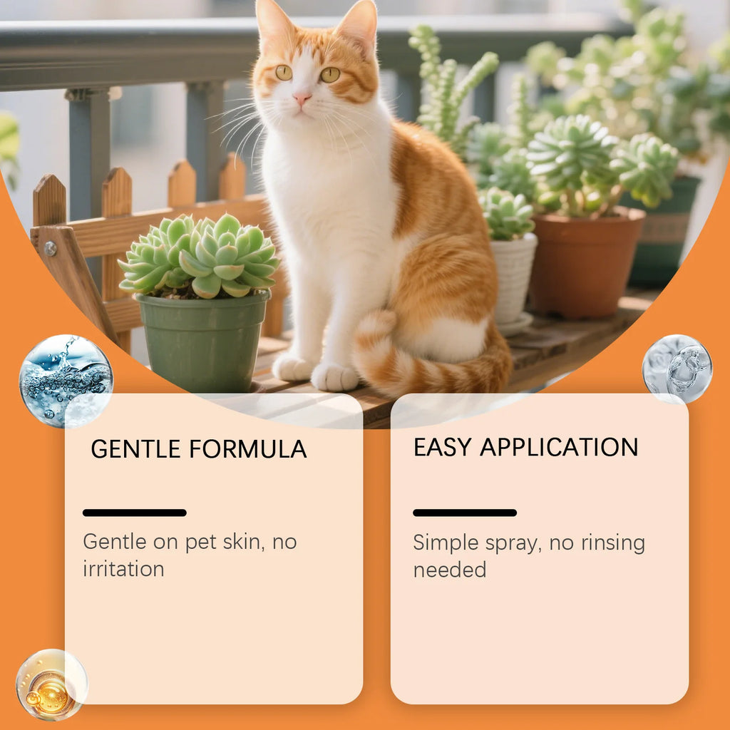 SkinCalm Pet Spray™ — Natural Redness Relief & Moisture Barrier for Dogs & Cats