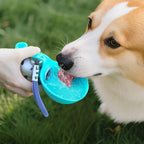 AquaPaw Travel Bottle™ — 285ml Leak-Proof Dog Water Bottle with Silicone Bowl