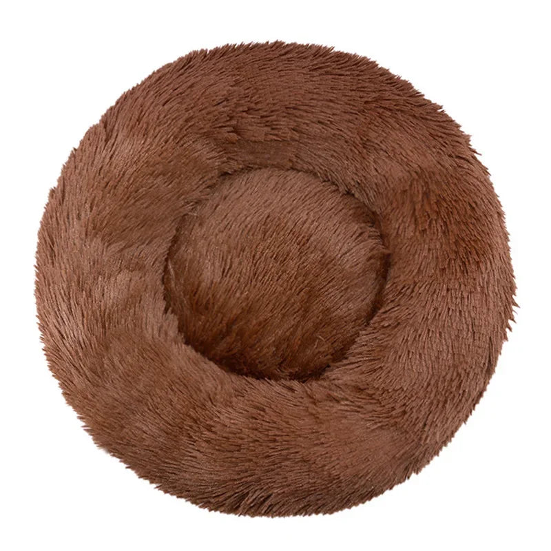 SnugNest™ Calming Donut Bed — Ultra-Soft Anti-Anxiety Pet Bed for Dogs & Cats