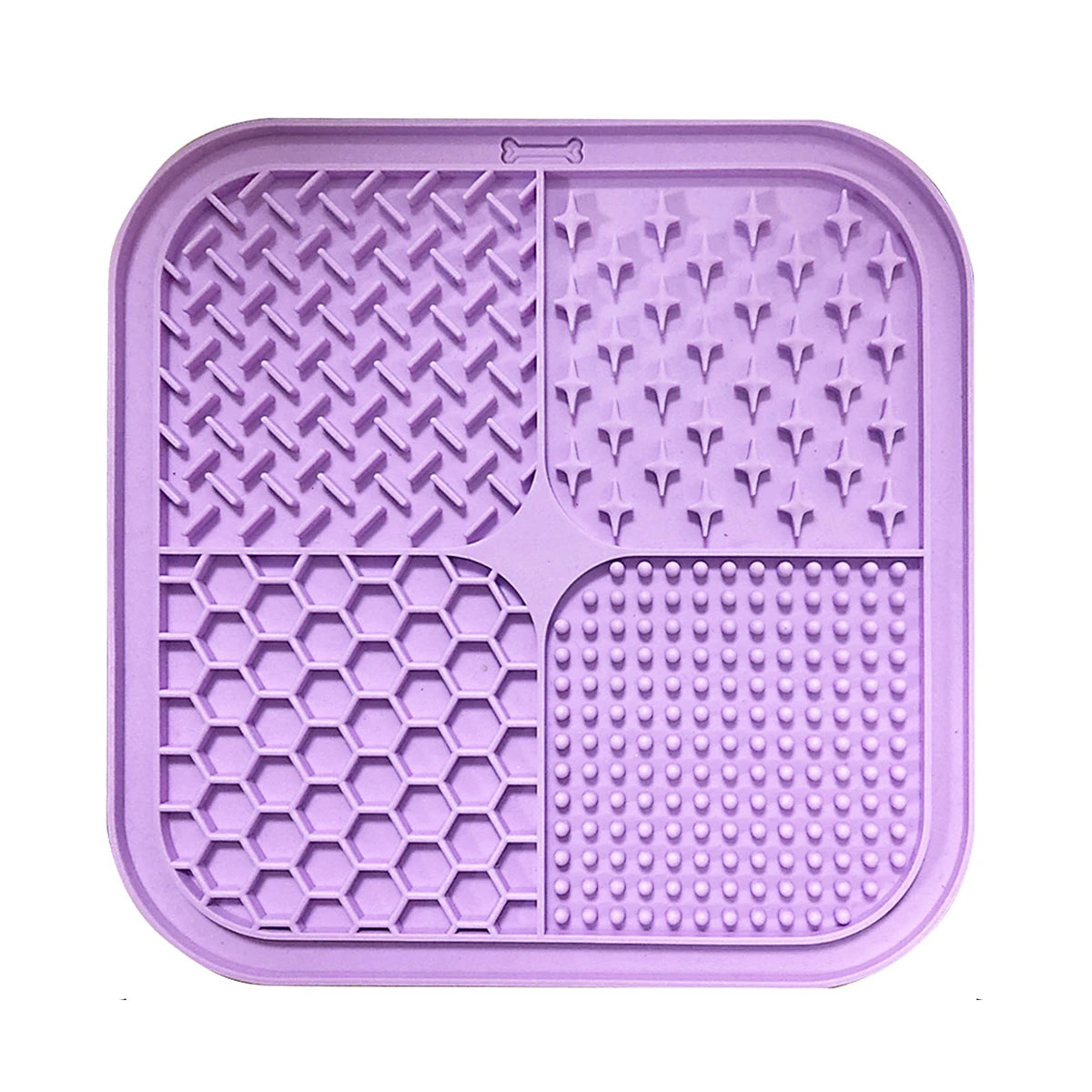CalmLick™ Slow-Feeder Lick Mat with Suction Base — Stress-Free Grooming & Bath Time