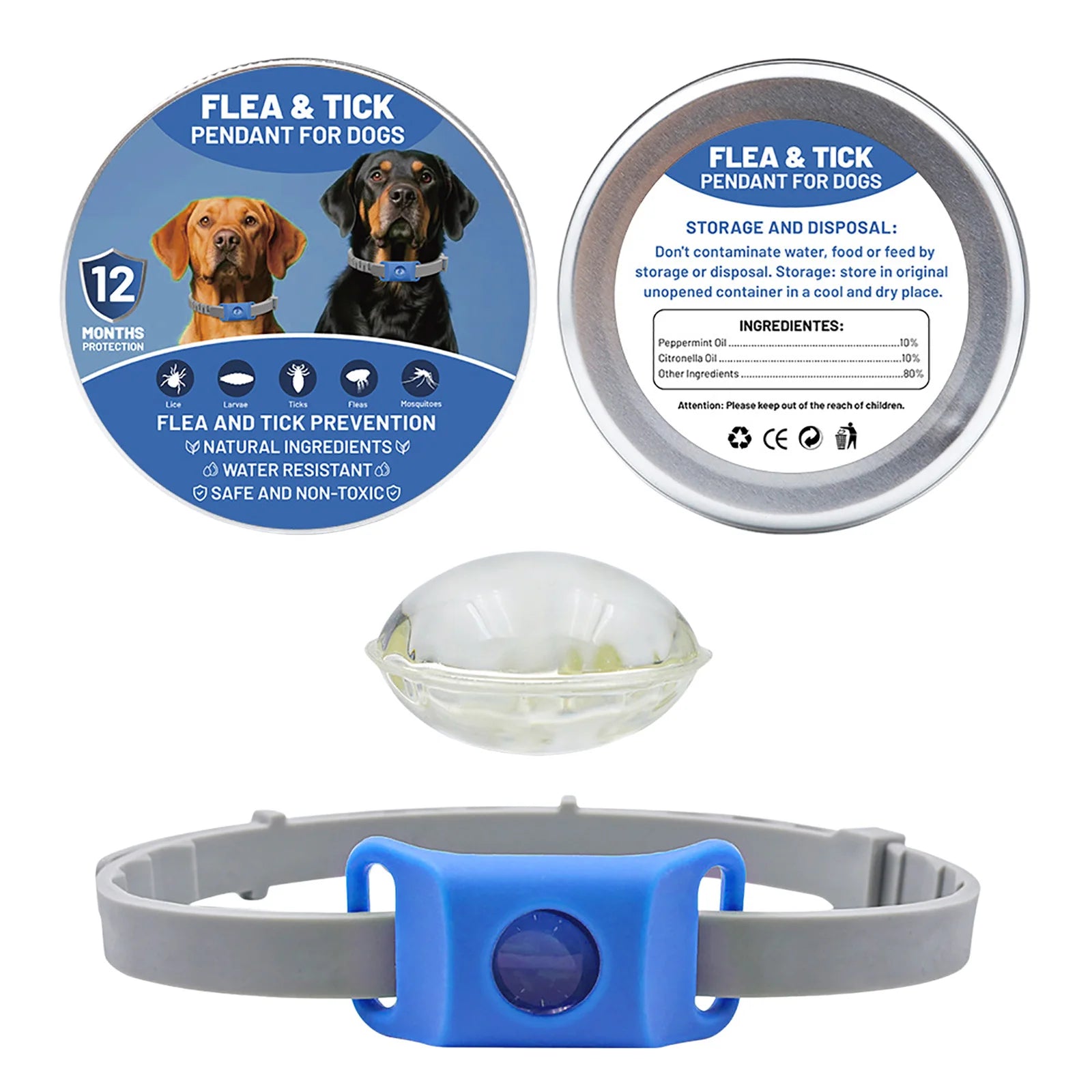 SnugShield Flea & Tick Repellent Pendant™ — Natural Protection for Dogs