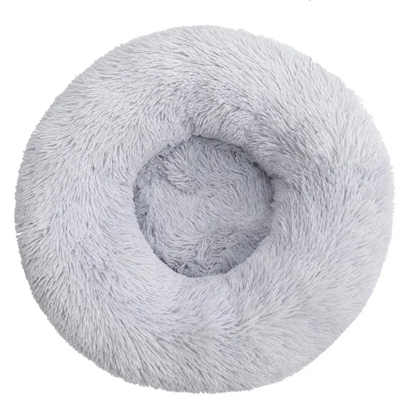 SnugNest™ Calming Donut Bed — Ultra-Soft Anti-Anxiety Pet Bed for Dogs & Cats