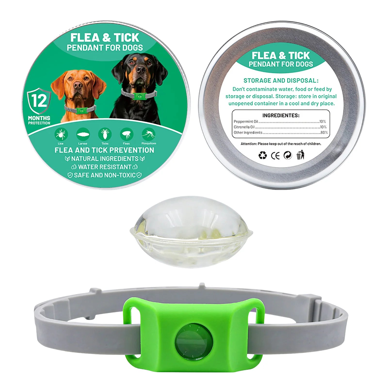 SnugShield Flea & Tick Repellent Pendant™ — Natural Protection for Dogs