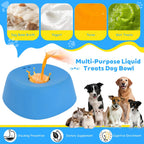 LickSlow Pro™ — Slow Feeder Lick Bowl with Rolling Ball | Anti-Slip Silicone | Dogs