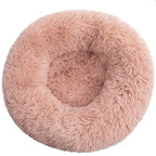SnugNest™ Calming Donut Bed — Ultra-Soft Anti-Anxiety Pet Bed for Dogs & Cats