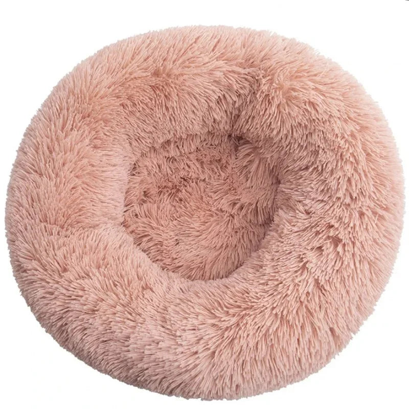 SnugNest™ Calming Donut Bed — Ultra-Soft Anti-Anxiety Pet Bed for Dogs & Cats