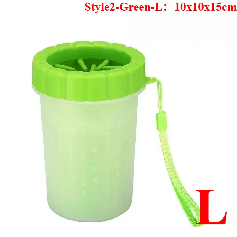PawPure™ Silicone Paw Cleaner Cup — Mess-Free Muddy Paw Washer