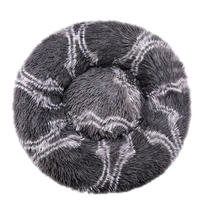 SnugNest™ Calming Donut Bed — Ultra-Soft Anti-Anxiety Pet Bed for Dogs & Cats