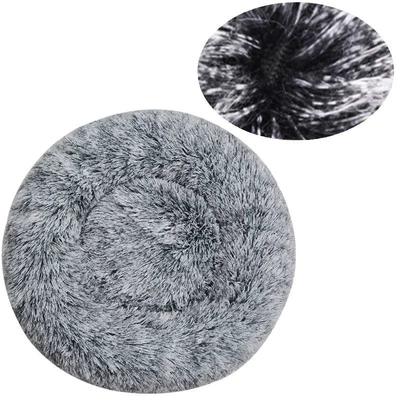SnugNest™ Calming Donut Bed — Ultra-Soft Anti-Anxiety Pet Bed for Dogs & Cats