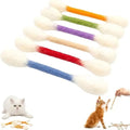 SwabPlay Giant Cotton Swab Cat Toys™ — Interactive Kick & Chew Dental Toy | Pack of 6