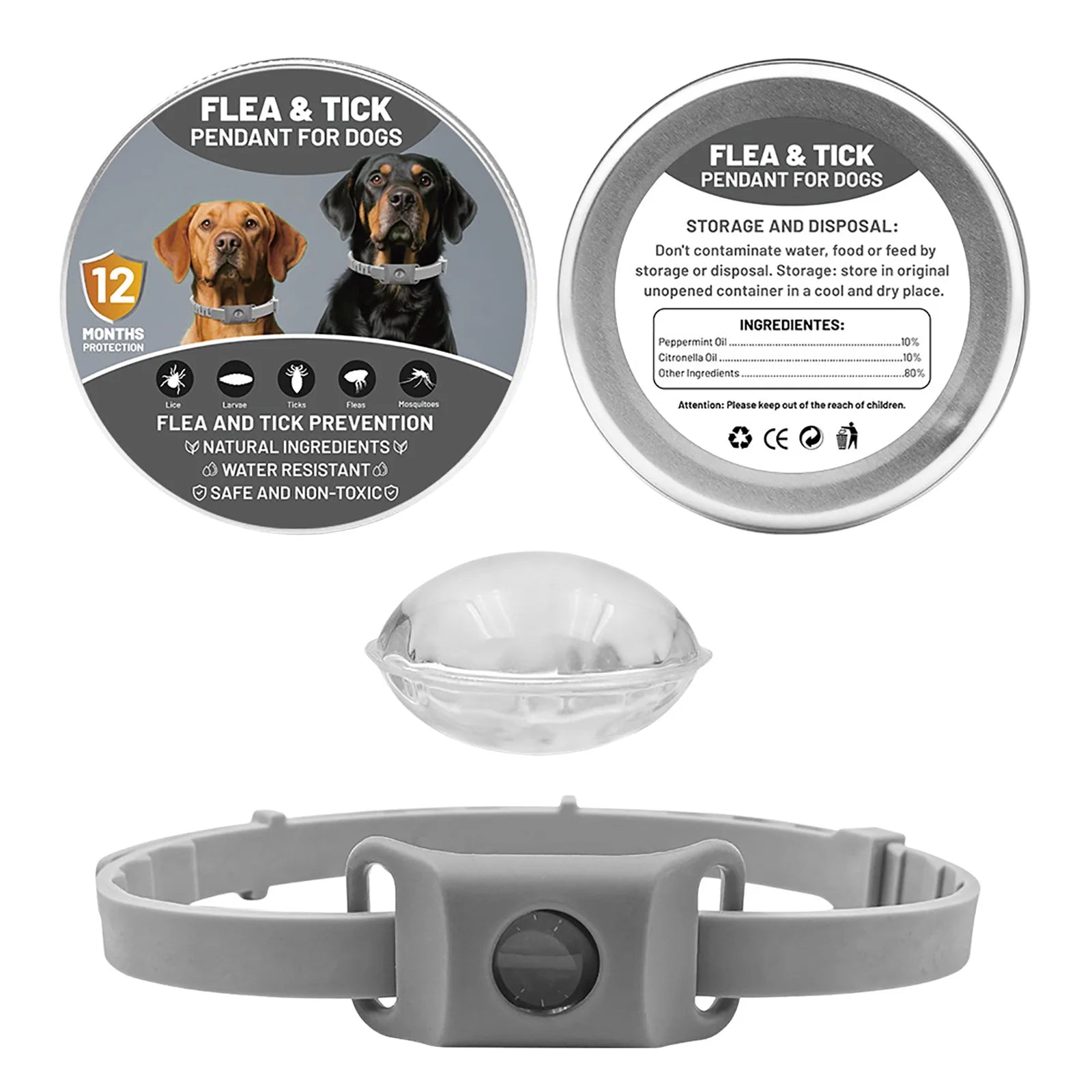 SnugShield Flea & Tick Repellent Pendant™ — Natural Protection for Dogs