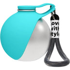 AquaPaw Travel Bottle™ — 285ml Leak-Proof Dog Water Bottle with Silicone Bowl
