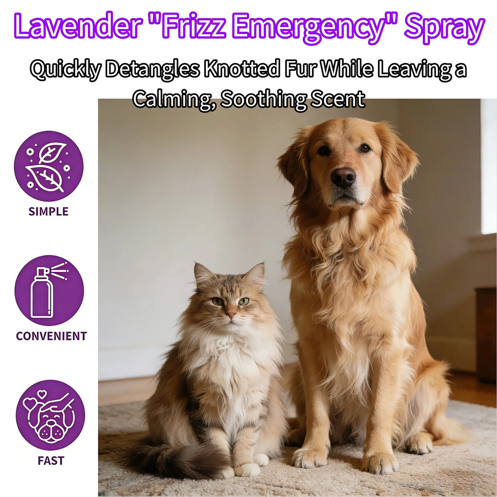 SilkPaw Detangling Mist™ — No-Rinse Plant-Based Fur Spray