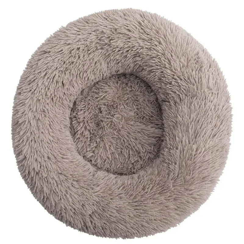 SnugNest™ Calming Donut Bed — Ultra-Soft Anti-Anxiety Pet Bed for Dogs & Cats