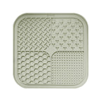 CalmLick™ Slow-Feeder Lick Mat with Suction Base — Stress-Free Grooming & Bath Time
