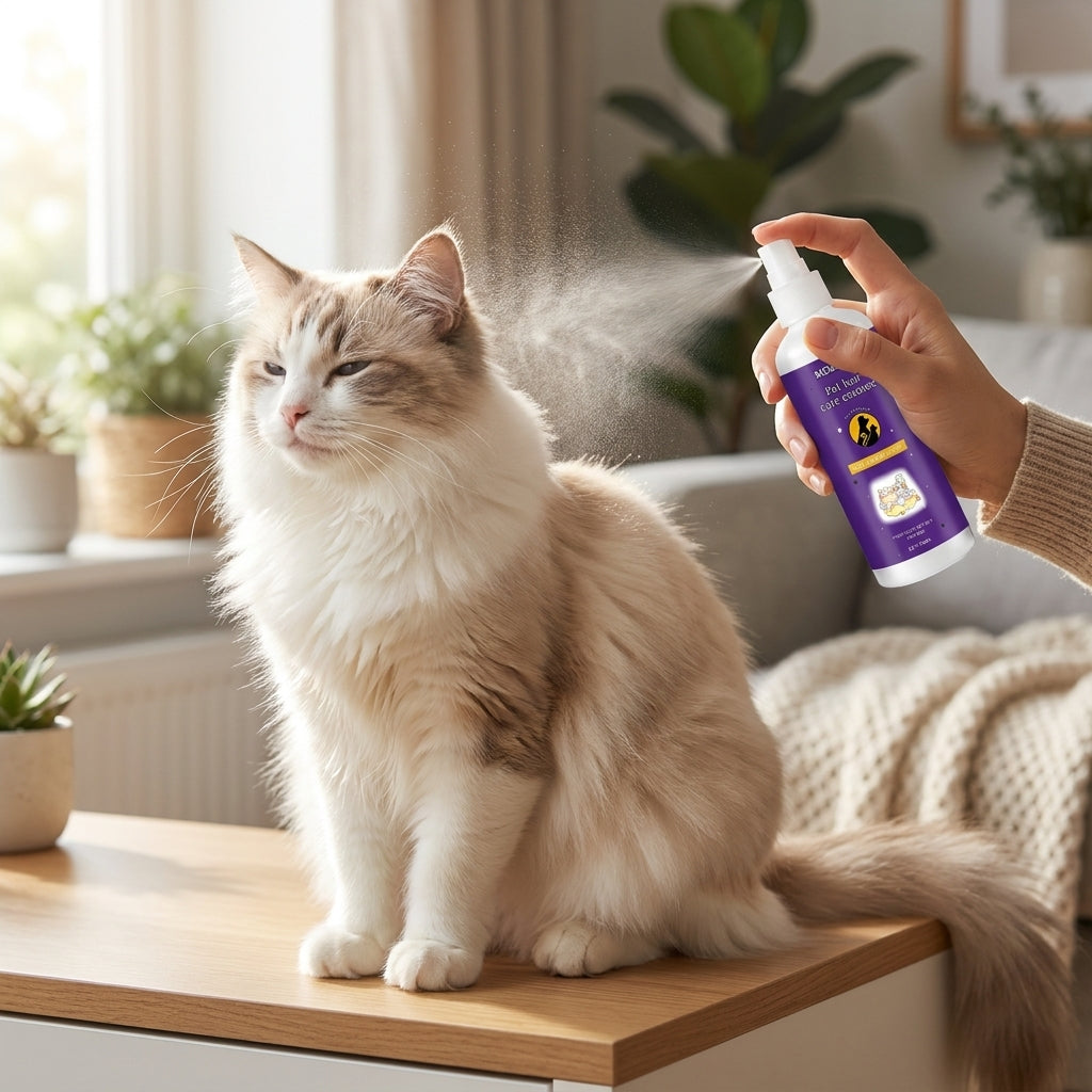 SilkPaw Detangling Mist™ — No-Rinse Plant-Based Fur Spray